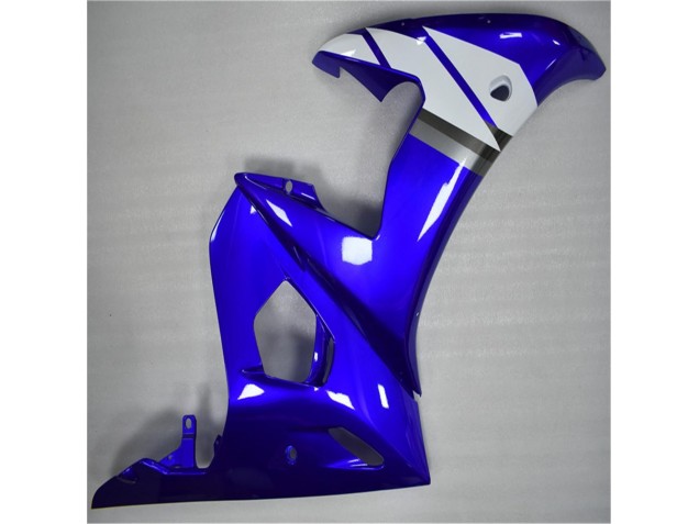 Abs Moto Plásticos Yamaha R6 2003-2005 - Azul Branco Abs Moto Plásticos Yamaha R6 2003-2005 - Azul Branco