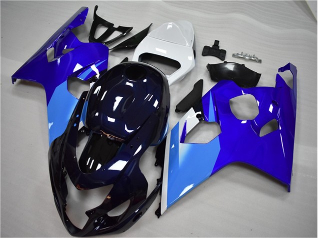 Abs Kits Completos Carenagem Moto Suzuki GSXR 600 / 750 K4 2004-2005 - Azul Branco Abs Kits Completos Carenagem Moto Suzuki GSXR 600 / 750 K4 2004-2005 - Azul Branco