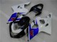 Kit Carenagem Moto Suzuki GSXR 600 / 750 K4 2004-2005 - Azul Branco Kit Carenagem Moto Suzuki GSXR 600 / 750 K4 2004-2005 - Azul Branco