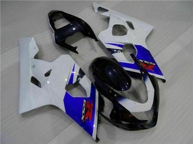 Kit Carenagem Moto Suzuki GSXR 600 / 750 K4 2004-2005 - Azul Branco Kit Carenagem Moto Suzuki GSXR 600 / 750 K4 2004-2005 - Azul Branco