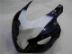 Kit Carenagem Moto Suzuki GSXR 600 / 750 K4 2004-2005 - Azul Branco Kit Carenagem Moto Suzuki GSXR 600 / 750 K4 2004-2005 - Azul Branco