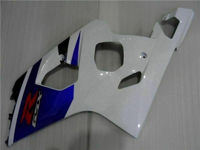 Kit Carenagem Moto Suzuki GSXR 600 / 750 K4 2004-2005 - Azul Branco Kit Carenagem Moto Suzuki GSXR 600 / 750 K4 2004-2005 - Azul Branco