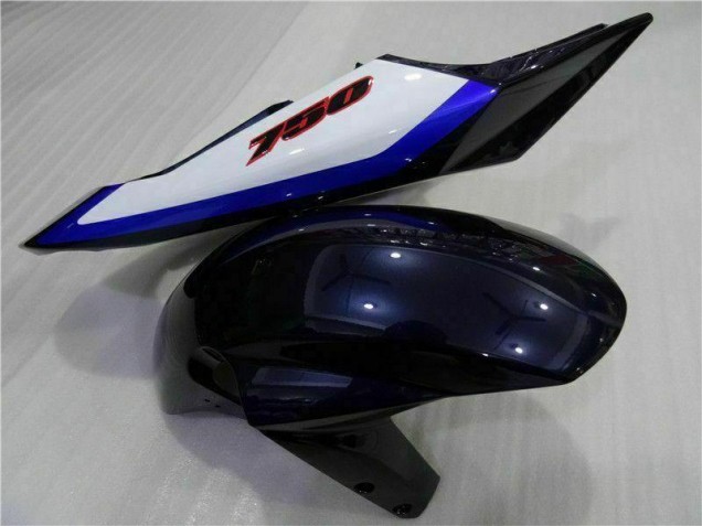 Kit Carenagem Moto Suzuki GSXR 600 / 750 K4 2004-2005 - Azul Branco Kit Carenagem Moto Suzuki GSXR 600 / 750 K4 2004-2005 - Azul Branco