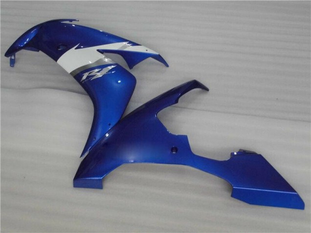 Injeção Kit Carenagem Yamaha R1 2004-2006 - Azul Branco