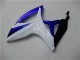 Abs Kits Carenagem Moto Suzuki GSXR 600 / 750 K6 2006-2007 - Azul Branco Abs Kits Carenagem Moto Suzuki GSXR 600 / 750 K6 2006-2007 - Azul Branco