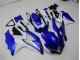 Kit Completo Carenagem Moto Suzuki GSXR 600 / 750 K8 2008-2010 - Azul Branco Kit Completo Carenagem Moto Suzuki GSXR 600 / 750 K8 2008-2010 - Azul Branco