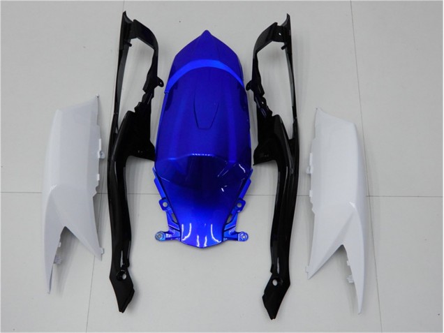 Kit Completo Carenagem Moto Suzuki GSXR 600 / 750 K8 2008-2010 - Azul Branco Kit Completo Carenagem Moto Suzuki GSXR 600 / 750 K8 2008-2010 - Azul Branco