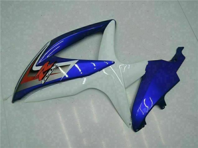 Kits Carenagem Moto Suzuki GSXR 600 / 750 K8 2008-2010 - Azul Branco Kits Carenagem Moto Suzuki GSXR 600 / 750 K8 2008-2010 - Azul Branco
