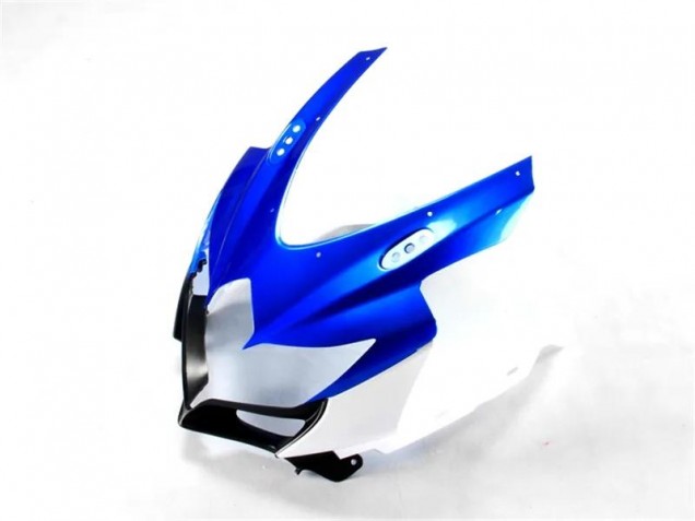 Moto Plástico Suzuki GSXR 600 / 750 K11 2011-2021 - Azul Branco Moto Plástico Suzuki GSXR 600 / 750 K11 2011-2021 - Azul Branco