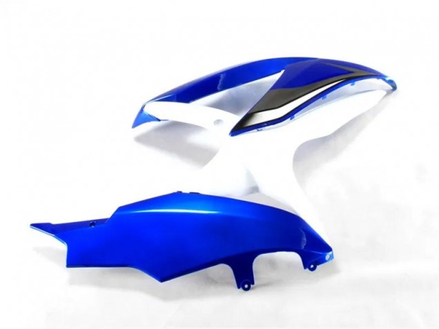 Moto Plástico Suzuki GSXR 600 / 750 K11 2011-2021 - Azul Branco Moto Plástico Suzuki GSXR 600 / 750 K11 2011-2021 - Azul Branco