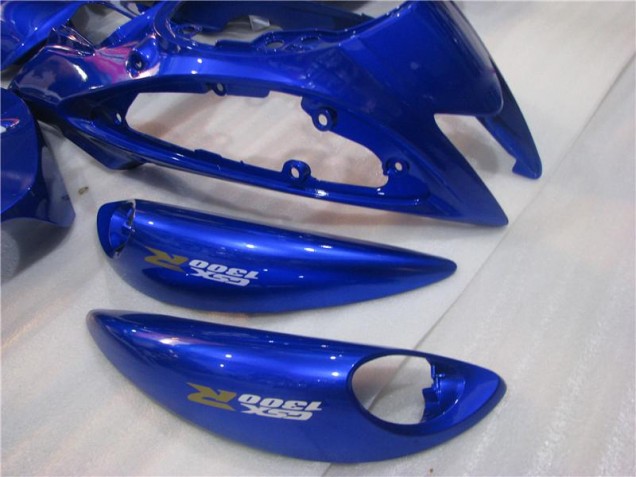 Abs Kit Carenagem & Plásticos Moto Suzuki GSXR 1300 Hayabusa 2008-2019 - Azul Branco Abs Kit Carenagem & Plásticos Moto Suzuki GSXR 1300 Hayabusa 2008-2019 - Azul Branco