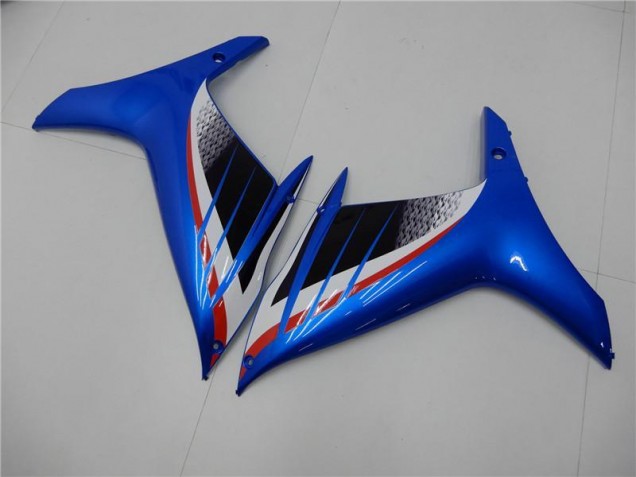 Kit Completo Carenagem Moto Suzuki GSXR 600 / 750 K11 2011-2021 - Azul Branco Kit Completo Carenagem Moto Suzuki GSXR 600 / 750 K11 2011-2021 - Azul Branco