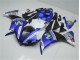 Kit Carenagem Moto Yamaha R1 2012-2014 - Azul Branco Preto Kit Carenagem Moto Yamaha R1 2012-2014 - Azul Branco Preto