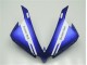 Kit Carenagem Moto Yamaha R1 2012-2014 - Azul Branco Preto Kit Carenagem Moto Yamaha R1 2012-2014 - Azul Branco Preto