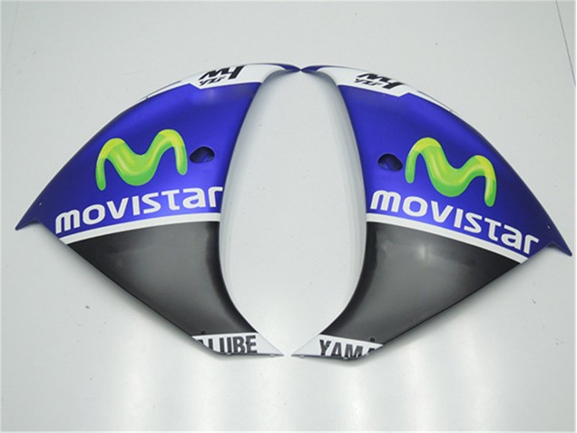 Kit Carenagem Moto Yamaha R1 2012-2014 - Azul Branco Preto Kit Carenagem Moto Yamaha R1 2012-2014 - Azul Branco Preto