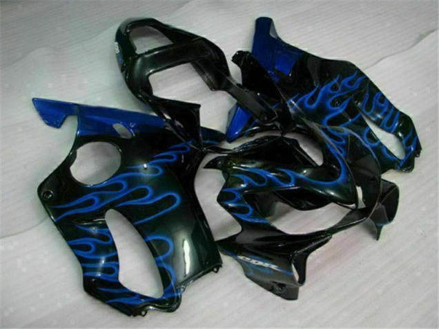 Carenagem Moto Honda CBR 600 F4i 2001-2003 - Azul Chamas Carenagem Moto Honda CBR 600 F4i 2001-2003 - Azul Chamas
