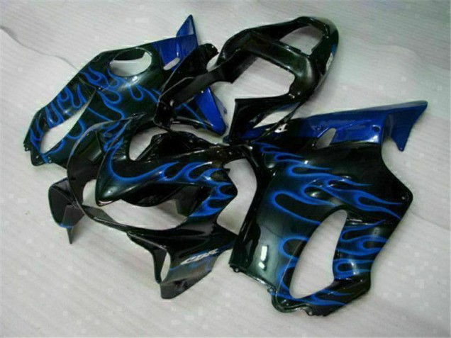 Carenagem Moto Honda CBR 600 F4i 2001-2003 - Azul Chamas Carenagem Moto Honda CBR 600 F4i 2001-2003 - Azul Chamas
