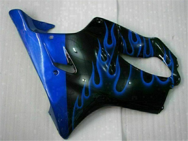 Carenagem Moto Honda CBR 600 F4i 2001-2003 - Azul Chamas Carenagem Moto Honda CBR 600 F4i 2001-2003 - Azul Chamas