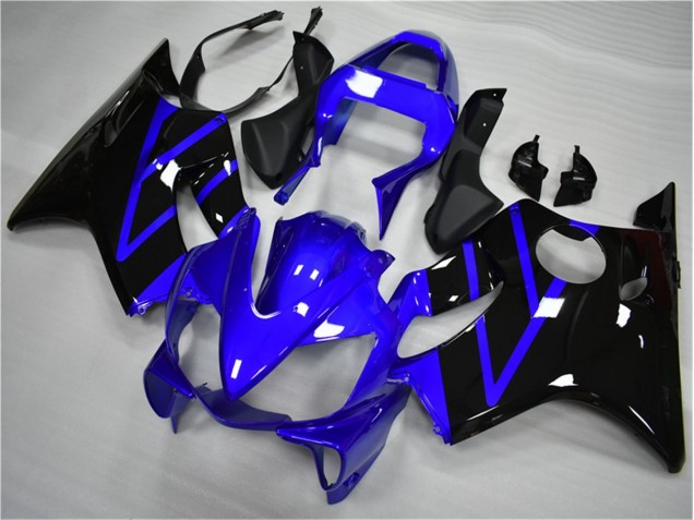 Moto Plásticos Honda CBR 600 F4i 2001-2003 - Azul Preto Moto Plásticos Honda CBR 600 F4i 2001-2003 - Azul Preto
