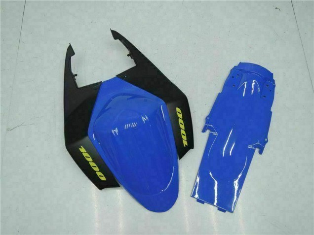 Abs Motocicleta Plástico Suzuki GSXR 1000 K5 2005-2006 - Azul Preto Abs Motocicleta Plástico Suzuki GSXR 1000 K5 2005-2006 - Azul Preto