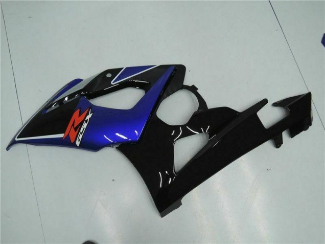 Abs Motocicleta Plásticos Suzuki GSXR 1000 K5 2005-2006 - Azul Preto Abs Motocicleta Plásticos Suzuki GSXR 1000 K5 2005-2006 - Azul Preto