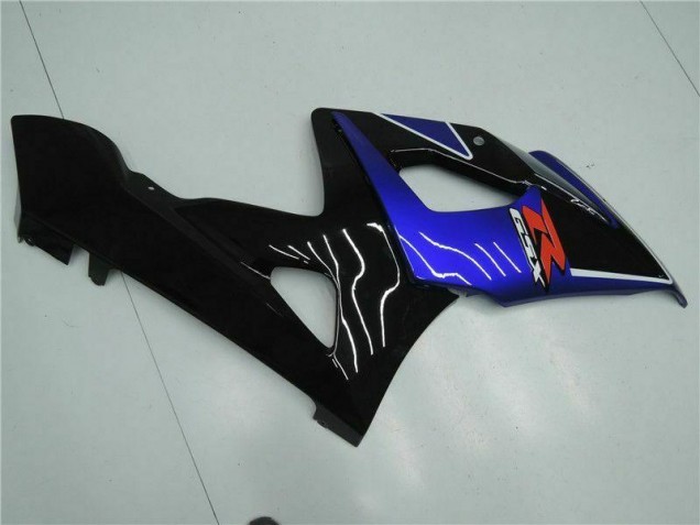 Abs Motocicleta Plásticos Suzuki GSXR 1000 K5 2005-2006 - Azul Preto Abs Motocicleta Plásticos Suzuki GSXR 1000 K5 2005-2006 - Azul Preto