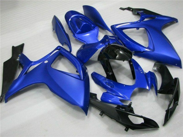 Abs Moto Plásticos Suzuki GSXR 600 / 750 K6 2006-2007 - Azul Preto Abs Moto Plásticos Suzuki GSXR 600 / 750 K6 2006-2007 - Azul Preto
