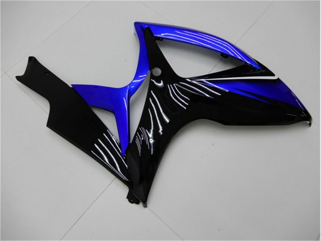 Kits Completo Carenagem Moto Suzuki GSXR 600 / 750 K6 2006-2007 - Azul Preto Kits Completo Carenagem Moto Suzuki GSXR 600 / 750 K6 2006-2007 - Azul Preto