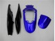 Kits Completo Carenagem Moto Suzuki GSXR 600 / 750 K6 2006-2007 - Azul Preto Kits Completo Carenagem Moto Suzuki GSXR 600 / 750 K6 2006-2007 - Azul Preto