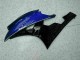 Abs Motocicleta Plásticos Yamaha R6 2006-2007 - Azul Preto Abs Motocicleta Plásticos Yamaha R6 2006-2007 - Azul Preto
