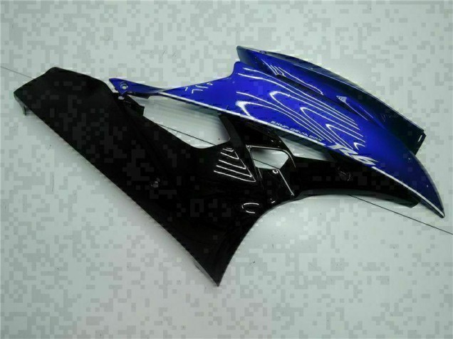 Abs Motocicleta Plásticos Yamaha R6 2006-2007 - Azul Preto Abs Motocicleta Plásticos Yamaha R6 2006-2007 - Azul Preto