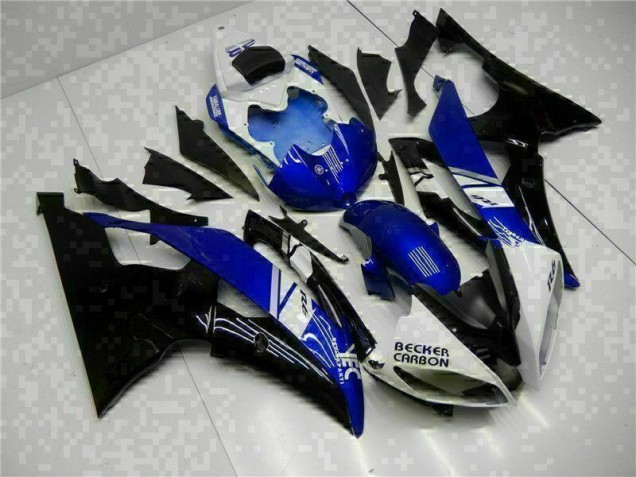 Abs Kits Completos Carenagem Moto Yamaha R6 2008-2016 - Azul Preto Abs Kits Completos Carenagem Moto Yamaha R6 2008-2016 - Azul Preto