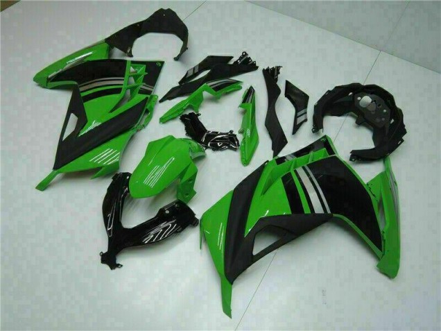 Abs Moto Plástico Kawasaki EX300 2013-2016 - Azul Preto Abs Moto Plástico Kawasaki EX300 2013-2016 - Azul Preto