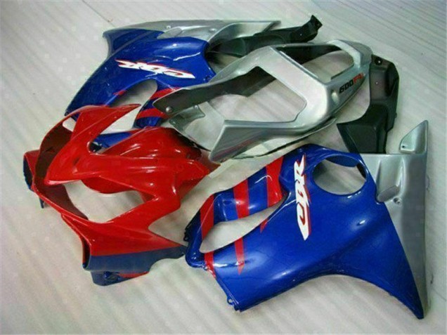 Carenagem Moto Honda CBR 600 F4i 2001-2003 - Azul Vermelho