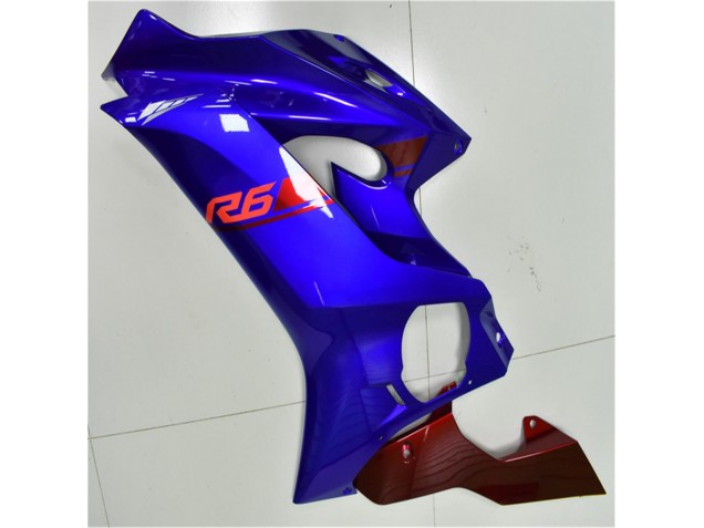 Carenagem Moto Yamaha R6 2017-2023 - Azul Vermelho Carenagem Moto Yamaha R6 2017-2023 - Azul Vermelho