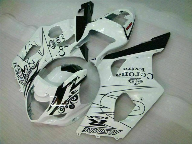Kit Carenagem Moto Suzuki GSXR 1000 K3 2003-2004 - Branco Kit Carenagem Moto Suzuki GSXR 1000 K3 2003-2004 - Branco