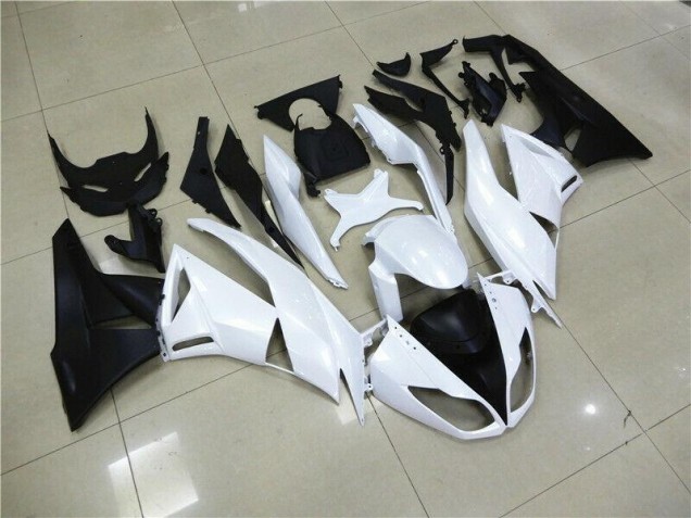 Carenagem Moto Kawasaki ZX6R 2009-2012 - Branco
