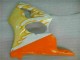 Carenagem Moto Kawasaki ZX6R 2000-2002 - Branco Amarelo Chama Carenagem Moto Kawasaki ZX6R 2000-2002 - Branco Amarelo Chama