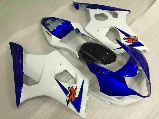 Carenagem Moto Suzuki GSXR 1000 K3 2003-2004 - Branco Azul Carenagem Moto Suzuki GSXR 1000 K3 2003-2004 - Branco Azul