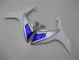 Abs Kits Completos Carenagem Moto Suzuki GSXR 600 / 750 K6 2006-2007 - Branco Azul Abs Kits Completos Carenagem Moto Suzuki GSXR 600 / 750 K6 2006-2007 - Branco Azul