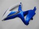 Kit Carenagem Moto Suzuki GSXR 600 / 750 K8 2008-2010 - Branco Azul Kit Carenagem Moto Suzuki GSXR 600 / 750 K8 2008-2010 - Branco Azul
