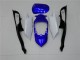 Kit Completo Carenagem Moto Suzuki GSXR 600 / 750 K8 2008-2010 - Branco Azul Kit Completo Carenagem Moto Suzuki GSXR 600 / 750 K8 2008-2010 - Branco Azul