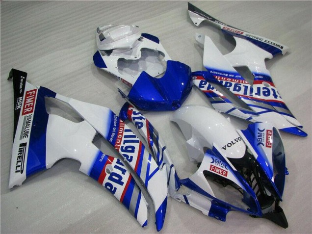 Carenagem Moto Yamaha R6 2008-2016 - Branco Azul Sterilgarda Volvo Carenagem Moto Yamaha R6 2008-2016 - Branco Azul Sterilgarda Volvo
