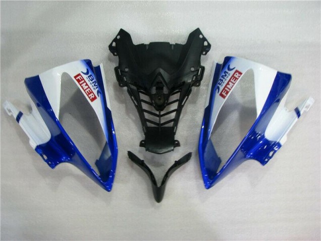 Carenagem Moto Yamaha R6 2008-2016 - Branco Azul Sterilgarda Volvo Carenagem Moto Yamaha R6 2008-2016 - Branco Azul Sterilgarda Volvo
