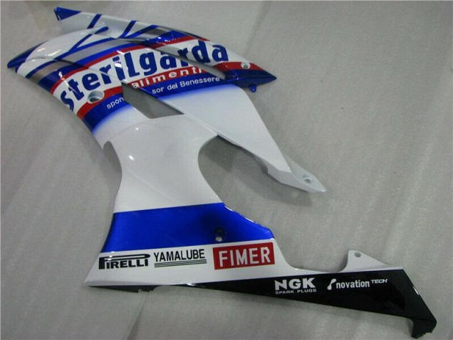 Carenagem Moto Yamaha R6 2008-2016 - Branco Azul Sterilgarda Volvo Carenagem Moto Yamaha R6 2008-2016 - Branco Azul Sterilgarda Volvo