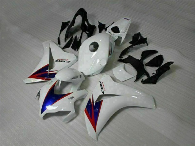 Abs Kits Completos Carenagem Moto Honda CBR 1000RR 2008-2011 - Branco Azul Vermelho Abs Kits Completos Carenagem Moto Honda CBR 1000RR 2008-2011 - Branco Azul Vermelho