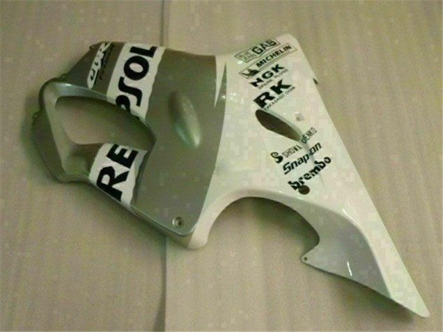 Carenagem Moto Honda CBR 600 F4i 2001-2003 - Branco Prata Carenagem Moto Honda CBR 600 F4i 2001-2003 - Branco Prata