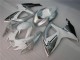 Kits Carenagem Moto Suzuki GSXR 600 / 750 K6 2006-2007 - Branco Prata Kits Carenagem Moto Suzuki GSXR 600 / 750 K6 2006-2007 - Branco Prata
