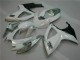 Moto Plástico Suzuki GSXR 600 / 750 K6 2006-2007 - Branco Prata Moto Plástico Suzuki GSXR 600 / 750 K6 2006-2007 - Branco Prata