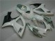 Moto Plástico Suzuki GSXR 600 / 750 K6 2006-2007 - Branco Prata Moto Plástico Suzuki GSXR 600 / 750 K6 2006-2007 - Branco Prata